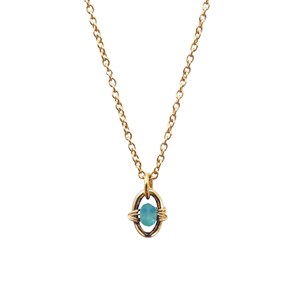 Collier amazonite - orphée
