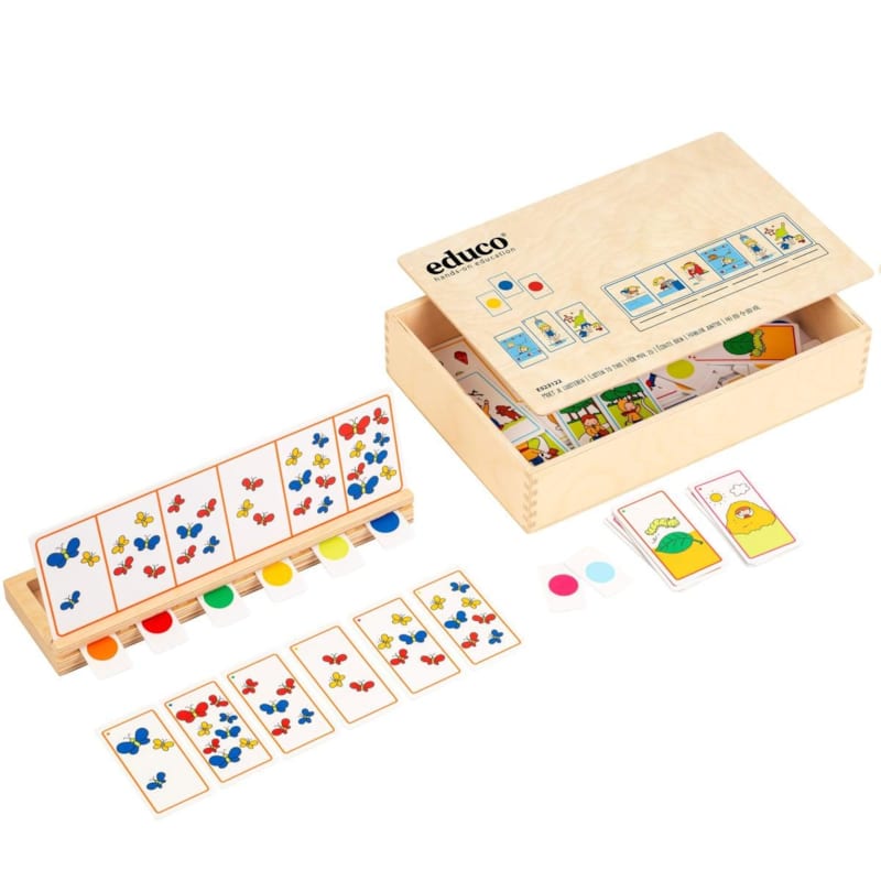Écoute bien ? educo ? caisse de jeux