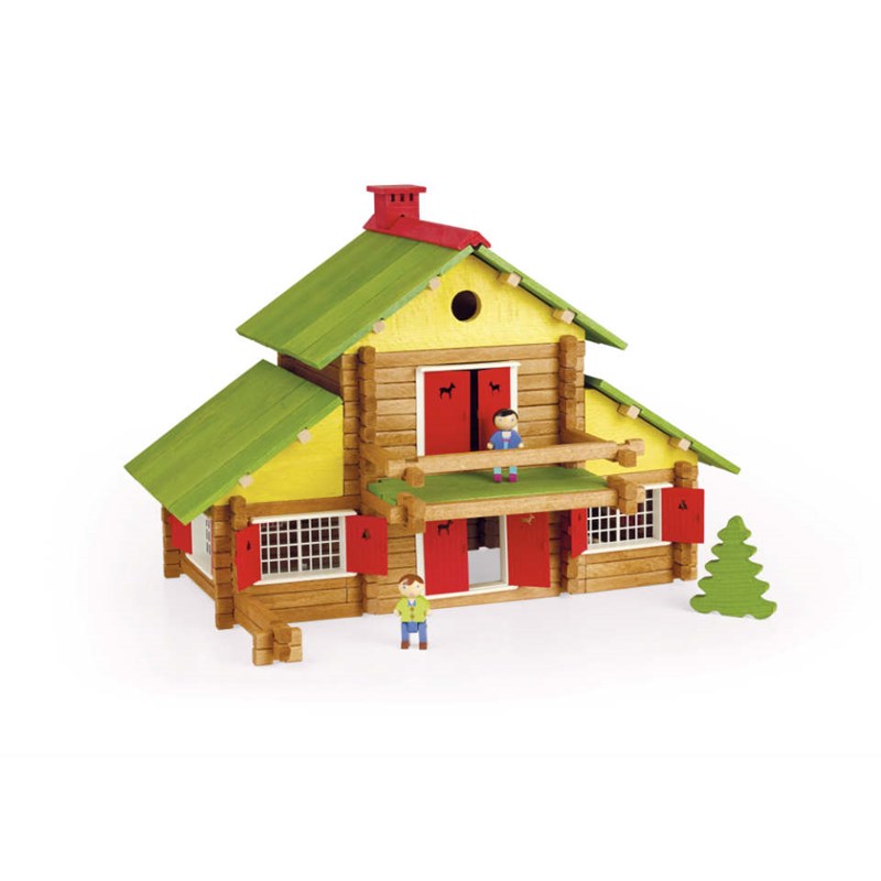 Chalet en bois 240 pièces - jeujura