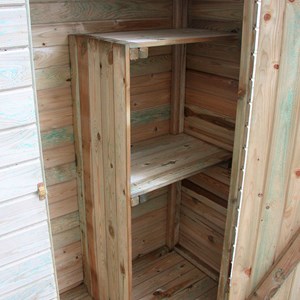 Armoire de rangement en bois santiago