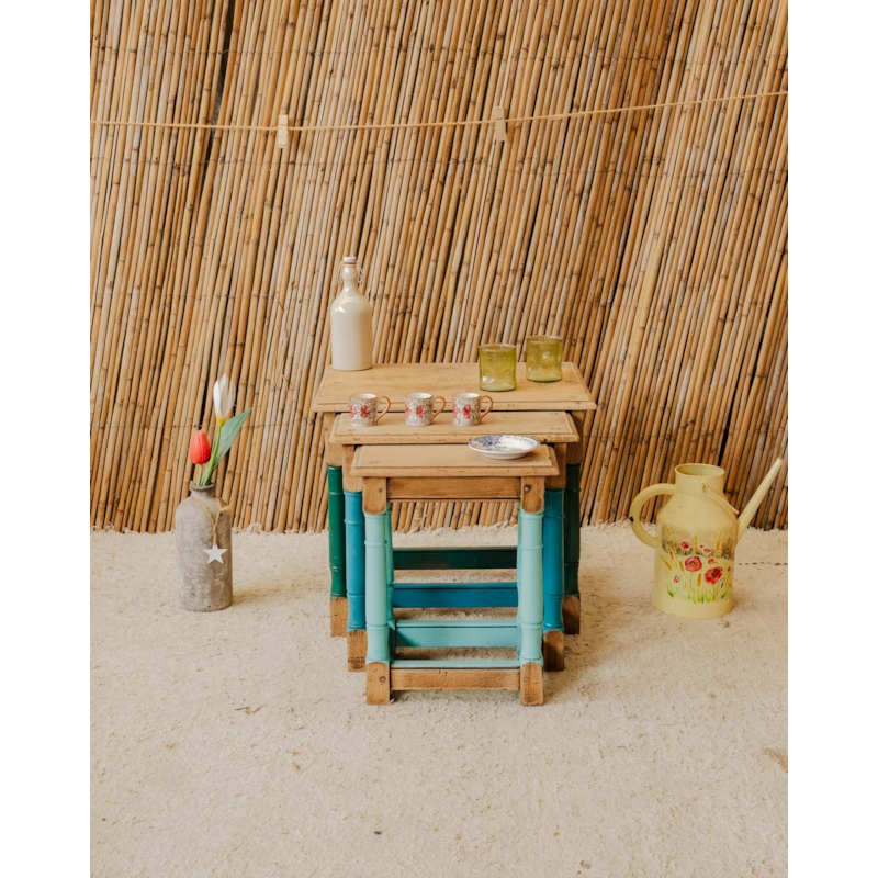 Tables gigognes en bois n°215