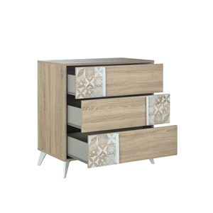Commode 3 tiroirs chloe