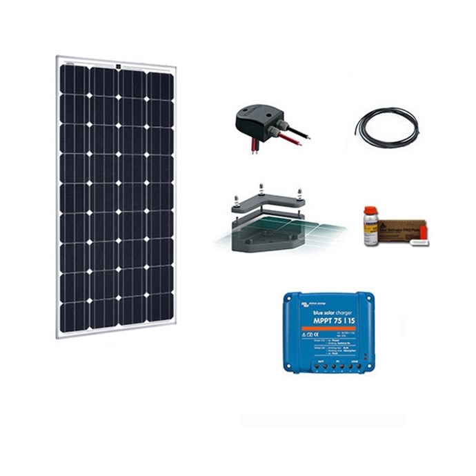 Kit solaire camping car/bateau 150w12v Nature & Découvertes