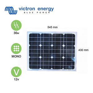 Panneau solaire 30w-12v monocristallin -
