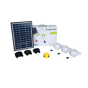 Kit solaire d'éclairage 3 ulitium 200 su