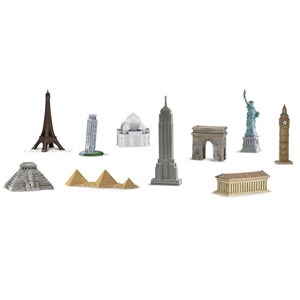 10 figurines monuments monde 2