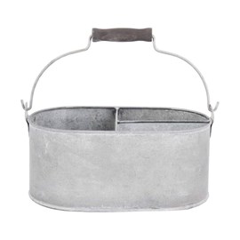Seau en zinc 3 compartiments
