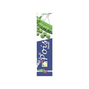 Boite de graines bio de pois rondo
