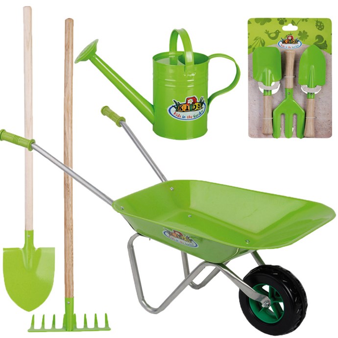 Outils de jardinage portables, jouets colorés pour enfants, Mini