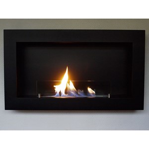 Cheminée rettangolo noir