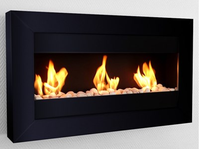 Bio-cheminée oslo noir