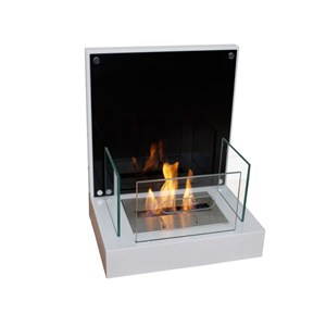 Bio-cheminée velona blanc