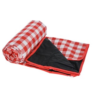 Nappe pique-nique - rouge (140x145cm)