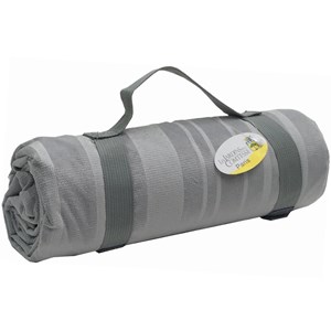 Nappe / plaid versailles gris (145x145)