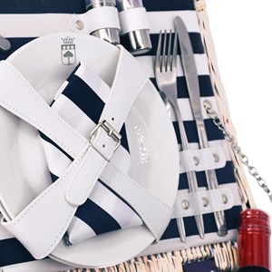 Panier pique-nique marine - 2 personnes