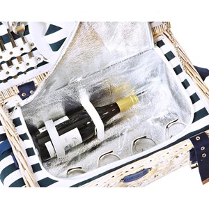 Panier pique-nique marine - 4 personnes