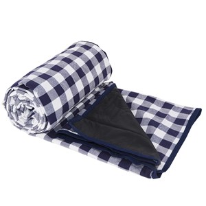 Nappe carreaux bleus et blancs 140x140