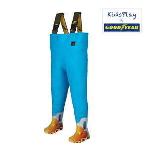 Salopette et bottes intégrées waders