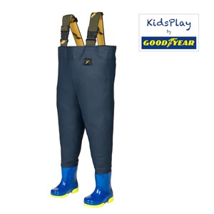 Salopette et bottes intégrées waders