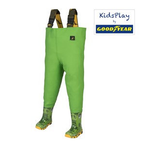Salopette et bottes intégrées waders