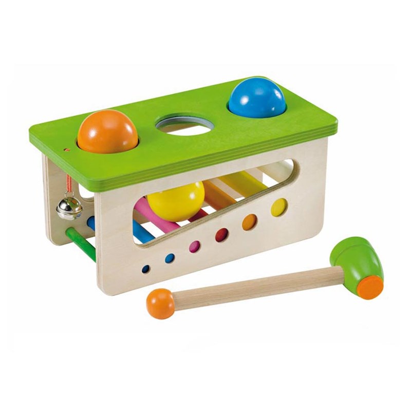 Battino, un jouet en bois à frapper