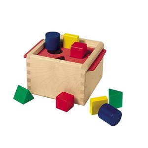 Boite à formes en bois