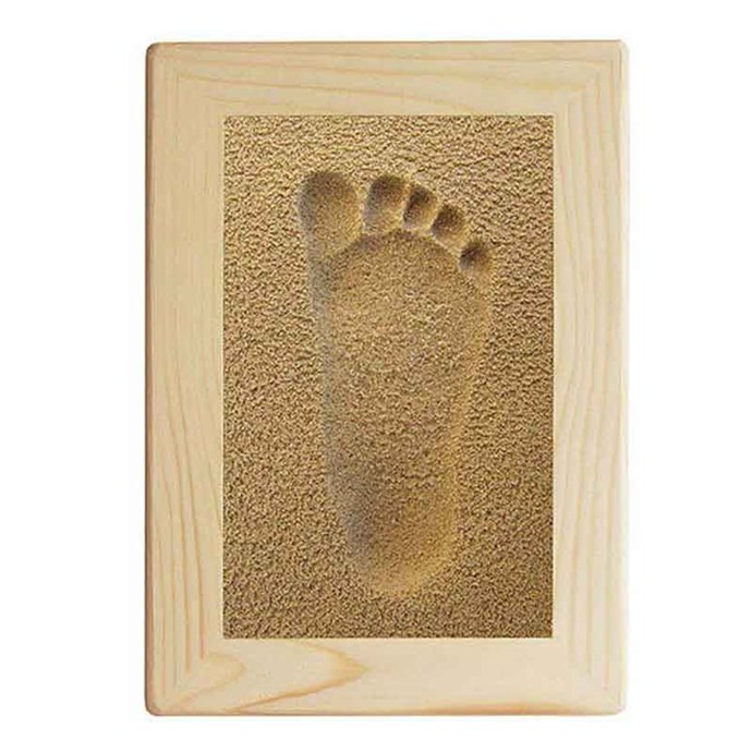 Kit D Empreinte Bebe Cadre Rectangulai Nature Decouvertes