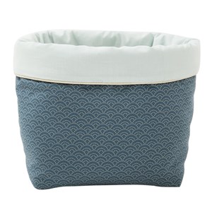Bac de rangement en tissu vague