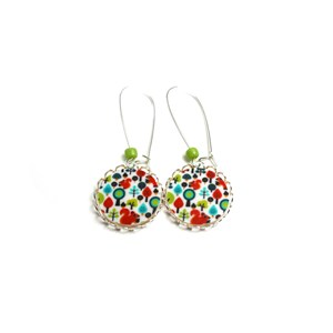 Boucles d'oreilles dormeuses ecureuils