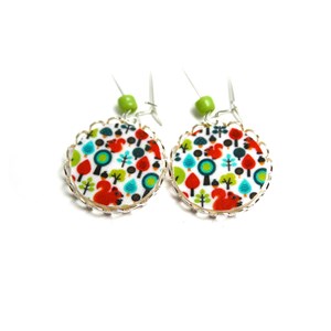 Boucles d'oreilles dormeuses ecureuils