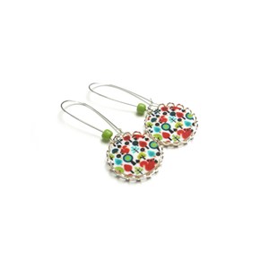 Boucles d'oreilles dormeuses ecureuils