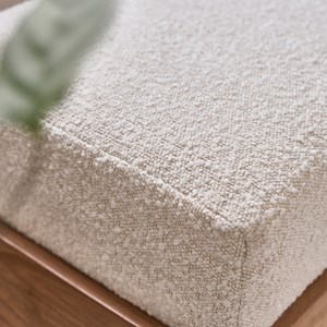 Banc en teck massif 100 cm