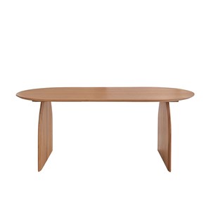 Table ovale en teck massif 6-8 pers