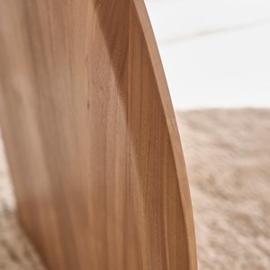 Table ovale en teck massif 6-8 pers