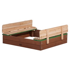 Bac à sable en bois avec bancs ella axi