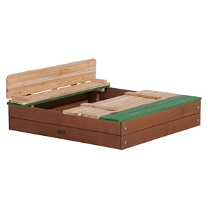 Bac à sable en bois avec bancs ella axi