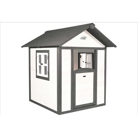 Cabane blanche et grise sunny lodge