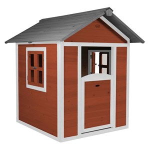 Maisonnette en bois rouge sunny lodge