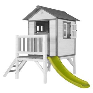 Cabane blanche sur pilotis lodge xl - s