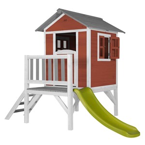 Cabane rouge sur pilotis lodge xl - sun