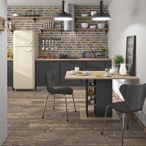 Table avec rangement oxford