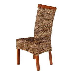 Lot de 6 chaises malibu en abaca