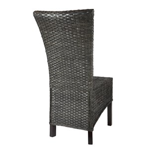 Lot de 6 chaises alma en rotin