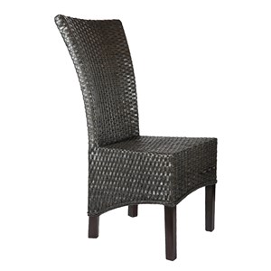 Lot de 6 chaises alma en rotin