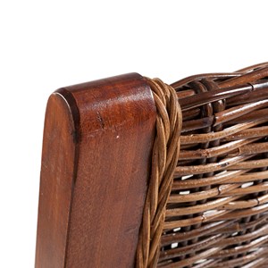 Lot de 6 chaises zonza en rotin