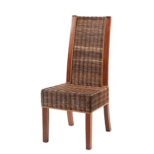 Lot de 6 chaises zonza en rotin
