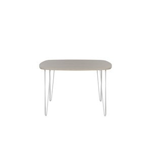 Table à manger carree pieds fil lemon