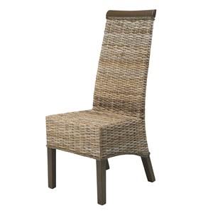 Chaise berlin en rotin kubu