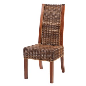 Chaise zonza en rotin