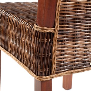 Chaise zonza en rotin